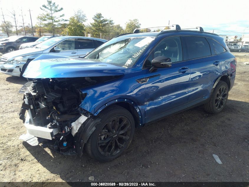 2022 KIA SORENTO SX - 5XYRKDLF1NG130637