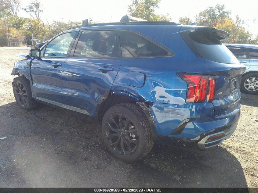 2022 KIA SORENTO SX - 5XYRKDLF1NG130637