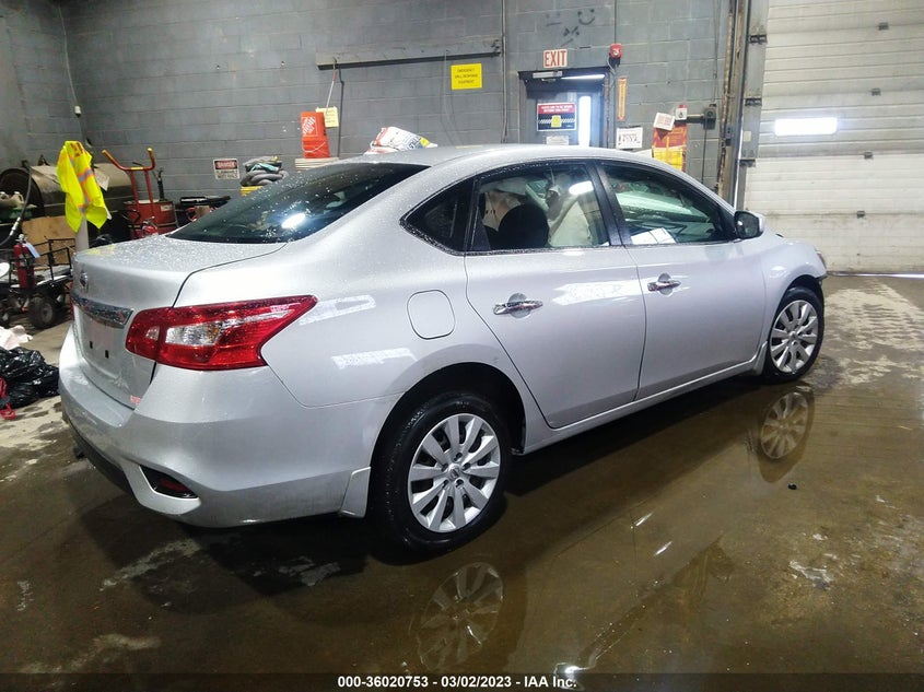 VIN 3N1AB7AP0KY435955 2019 NISSAN SENTRA S