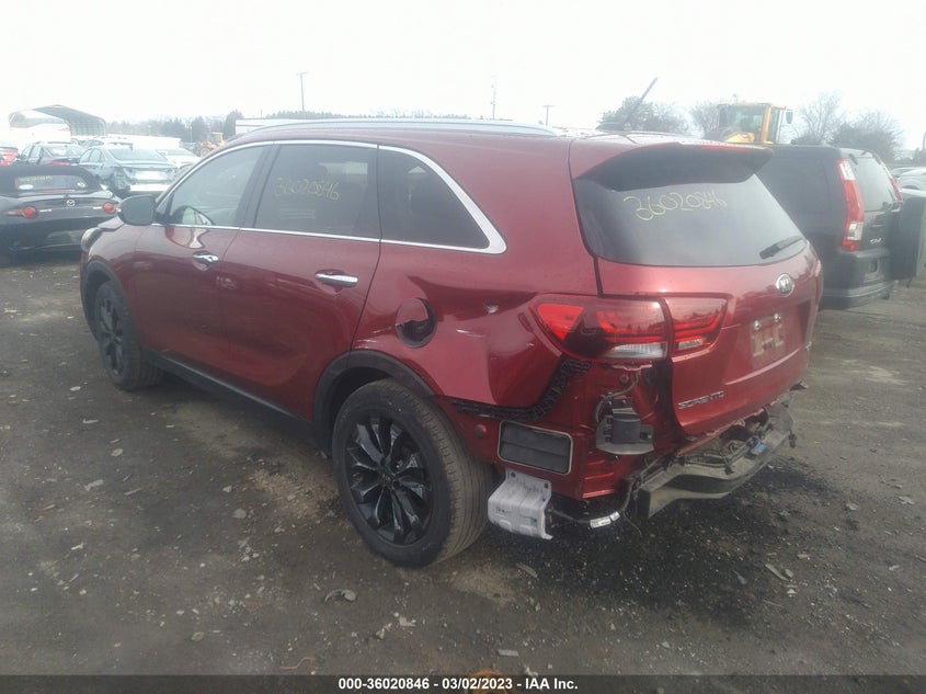 VIN 5XYPH4A57LG668708 2020 KIA SORENTO EX V6