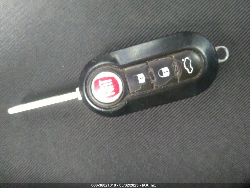 2016 FIAT 500 EASY - 3C3CFFKR9GT191025