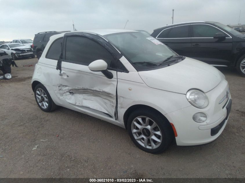 2016 FIAT 500 EASY - 3C3CFFKR9GT191025