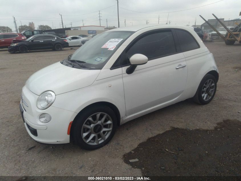 2016 FIAT 500 EASY - 3C3CFFKR9GT191025