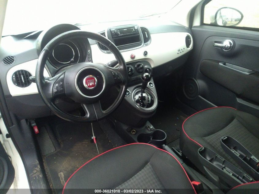 2016 FIAT 500 EASY - 3C3CFFKR9GT191025