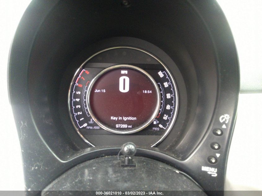 2016 FIAT 500 EASY - 3C3CFFKR9GT191025