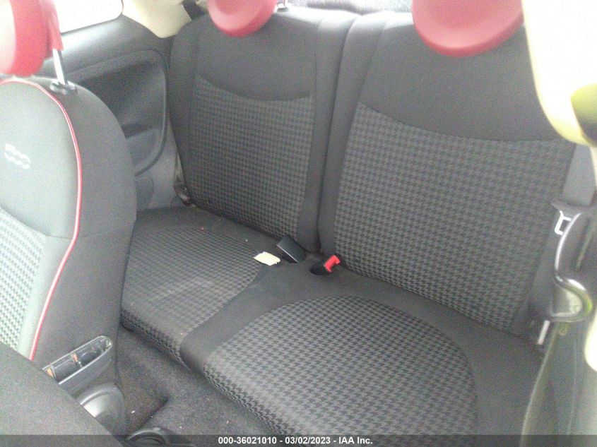 2016 FIAT 500 EASY - 3C3CFFKR9GT191025