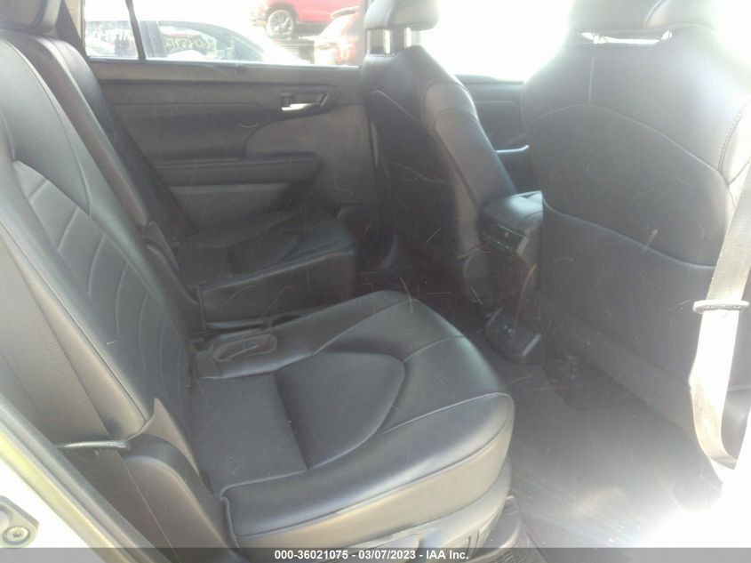 2021 TOYOTA HIGHLANDER HYBRID XLE - 5TDGBRCH9MS068833