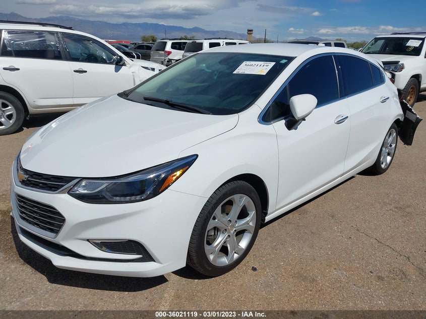 VIN 3G1BF6SM6JS631798 2018 CHEVROLET CRUZE PREMIER