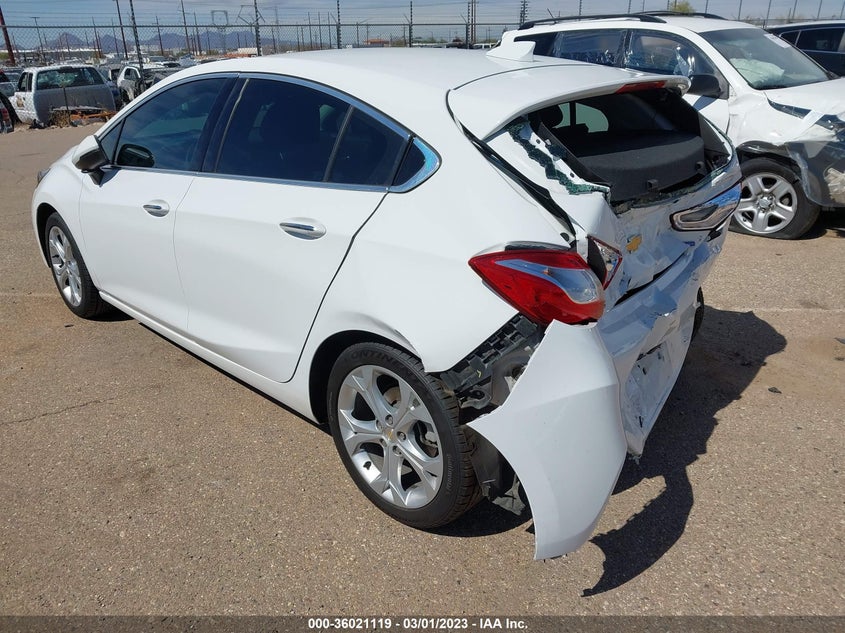 VIN 3G1BF6SM6JS631798 2018 CHEVROLET CRUZE PREMIER