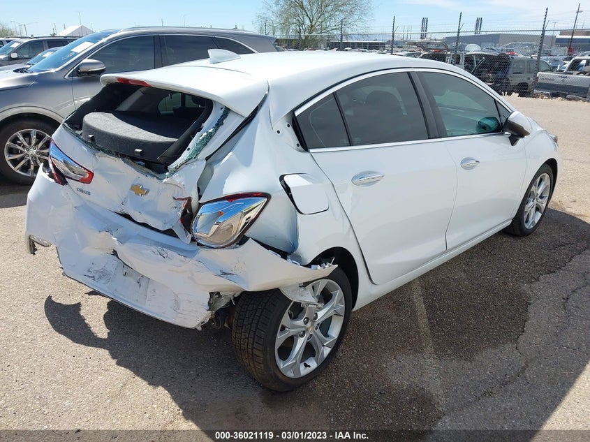 VIN 3G1BF6SM6JS631798 2018 CHEVROLET CRUZE PREMIER