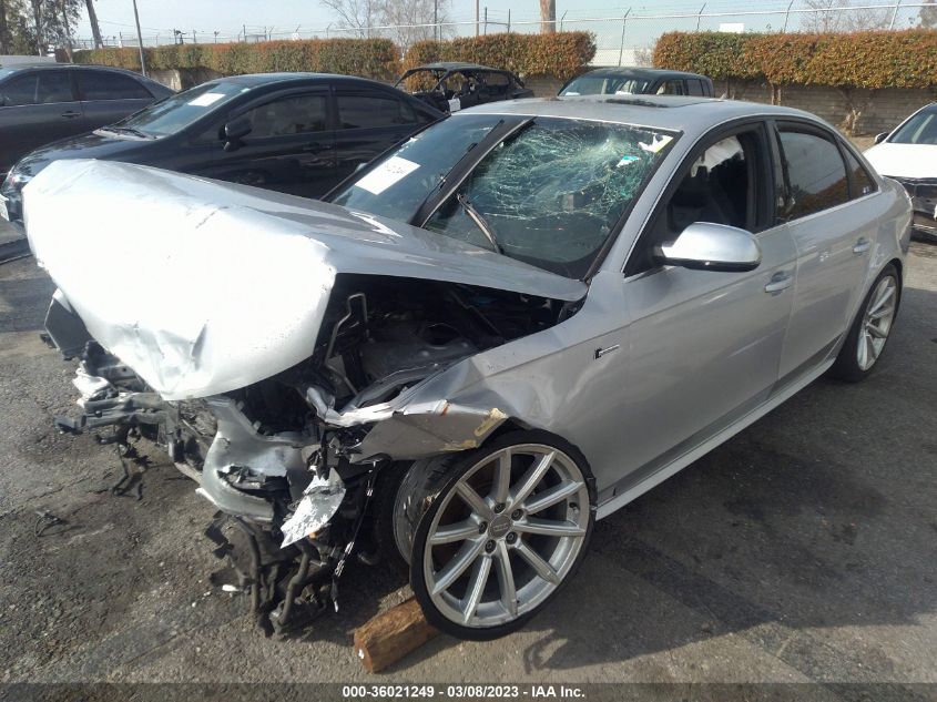 2013 AUDI S4 PREMIUM PLUS WAUBGAFL0DA046002
