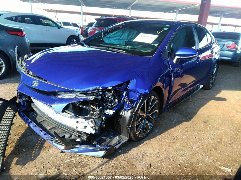 VIN 5YFS4MCE5NP118439 2022 TOYOTA COROLLA SE/SE NIGHTSHADE/APEX SE