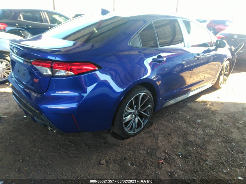 VIN 5YFS4MCE5NP118439 2022 TOYOTA COROLLA SE/SE NIGHTSHADE/APEX SE
