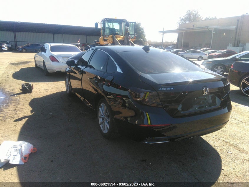 VIN 1HGCV1F15MA027166 2021 HONDA ACCORD SEDAN LX