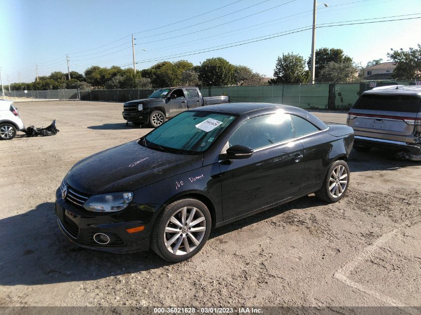 2014 VOLKSWAGEN EOS KOMFORT - WVWBW8AH5EV001570