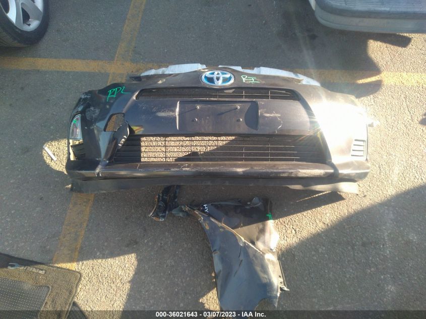 2014 TOYOTA PRIUS C ONE/THREE/TWO/FOUR - JTDKDTB31E1568488