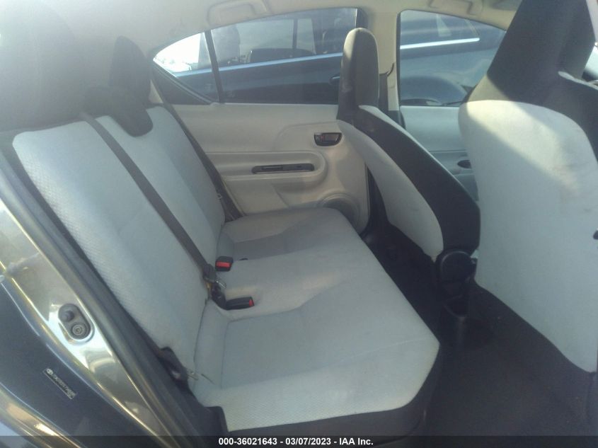 2014 TOYOTA PRIUS C ONE/THREE/TWO/FOUR - JTDKDTB31E1568488