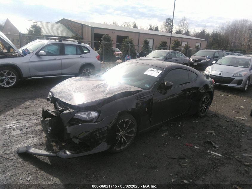 2017 TOYOTA 86 JF1ZNAA15H8705787