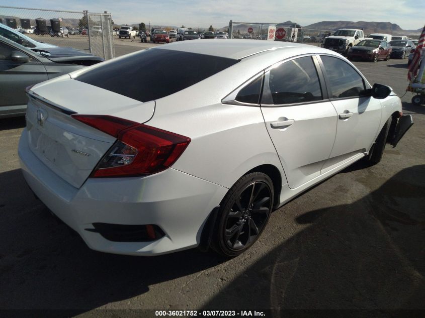 2020 HONDA CIVIC SEDAN SPORT - 2HGFC2F81LH572206