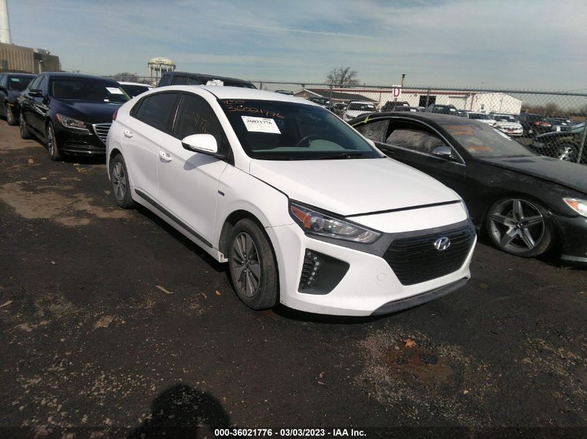 2019 HYUNDAI IONIQ PLUG-IN HYBRID - KMHC65LD5KU172104