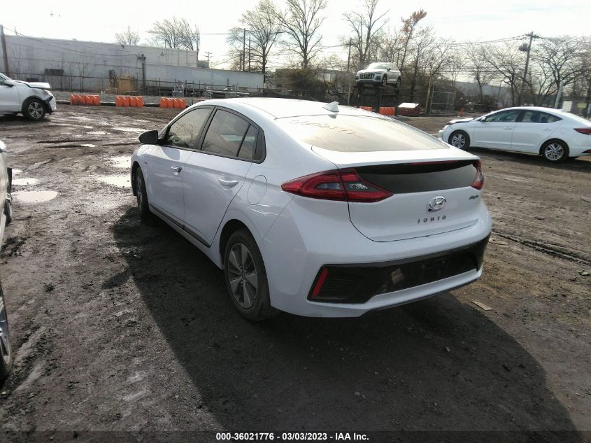 2019 HYUNDAI IONIQ PLUG-IN HYBRID - KMHC65LD5KU172104