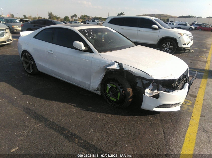 2014 AUDI A5 PREMIUM PLUS VIN: WAULFAFR6EA041125