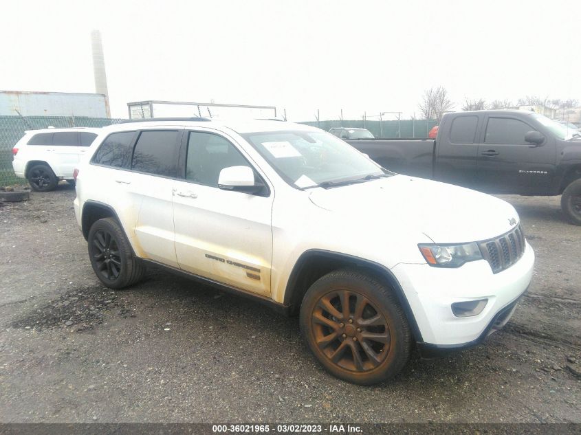 2016 JEEP GRAND CHEROKEE LIMITED 75TH ANNIVERSARY - 1C4RJFBG6GC325679