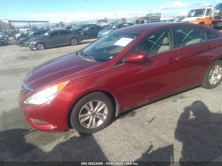 2013 HYUNDAI SONATA GLS PZEV - 5NPEB4AC4DH688853