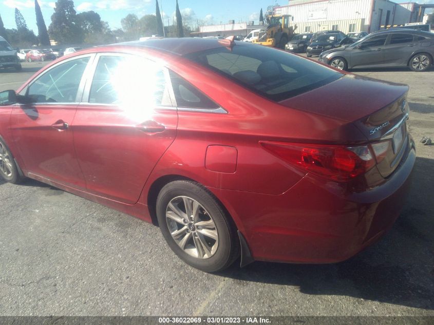 2013 HYUNDAI SONATA GLS PZEV - 5NPEB4AC4DH688853