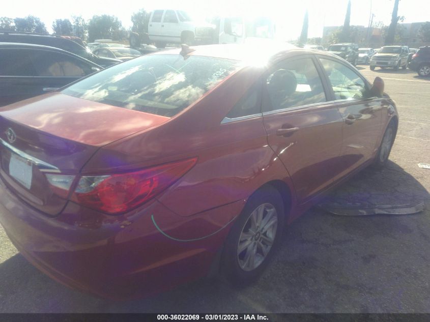 2013 HYUNDAI SONATA GLS PZEV - 5NPEB4AC4DH688853