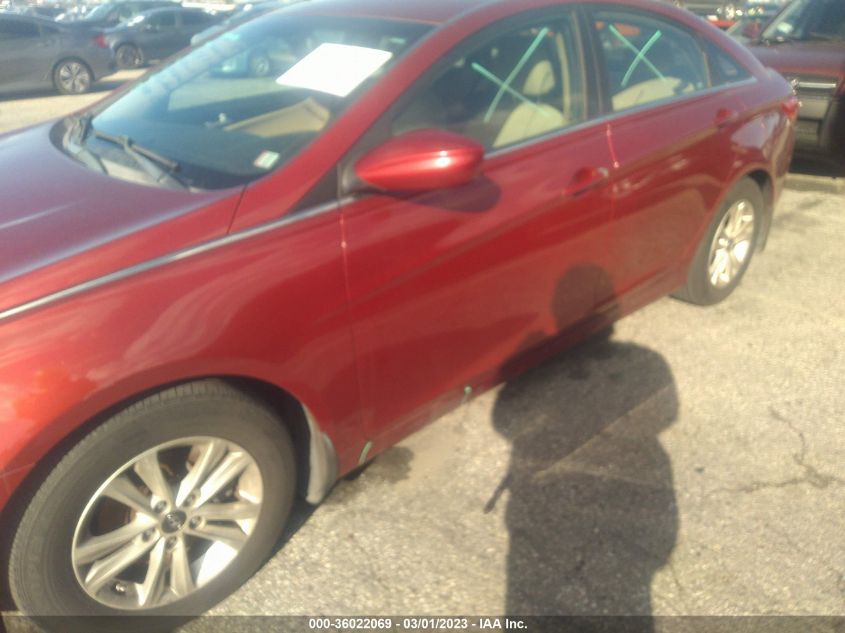 2013 HYUNDAI SONATA GLS PZEV - 5NPEB4AC4DH688853