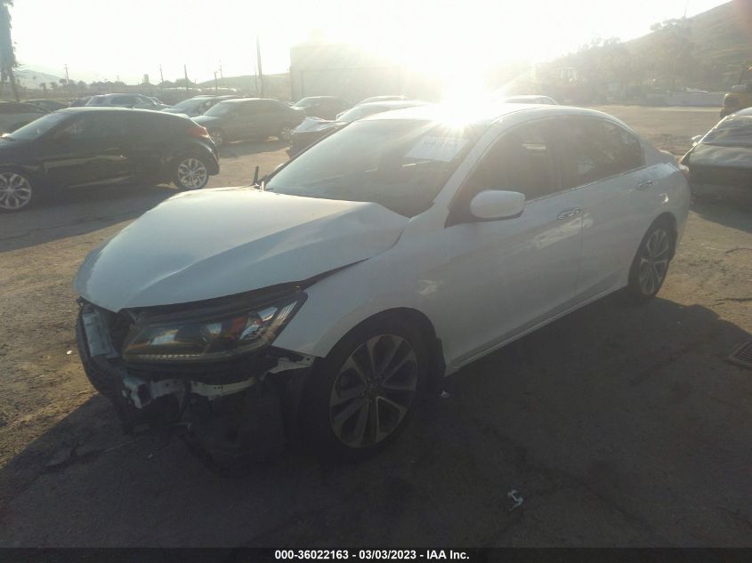 2015 HONDA ACCORD SEDAN SPORT - 1HGCR2F50FA115882