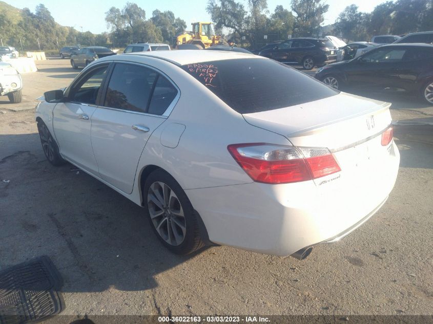 2015 HONDA ACCORD SEDAN SPORT - 1HGCR2F50FA115882