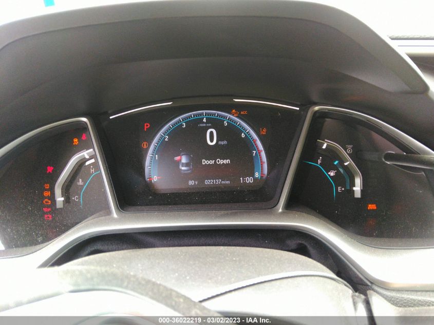 2020 HONDA CIVIC SEDAN EX - 19XFC1F34LE020224
