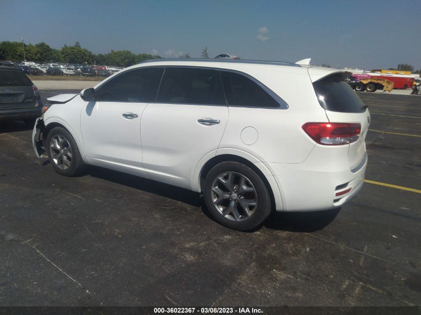 2017 KIA SORENTO SX V6 - 5XYPK4A57HG230697