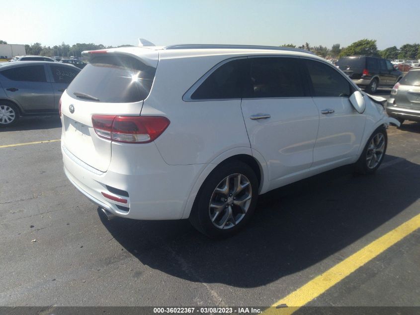 2017 KIA SORENTO SX V6 - 5XYPK4A57HG230697