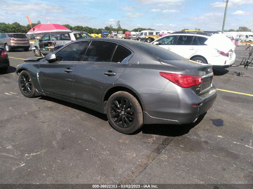 2015 INFINITI Q50 PREMIUM - JN1BV7AR6FM411021