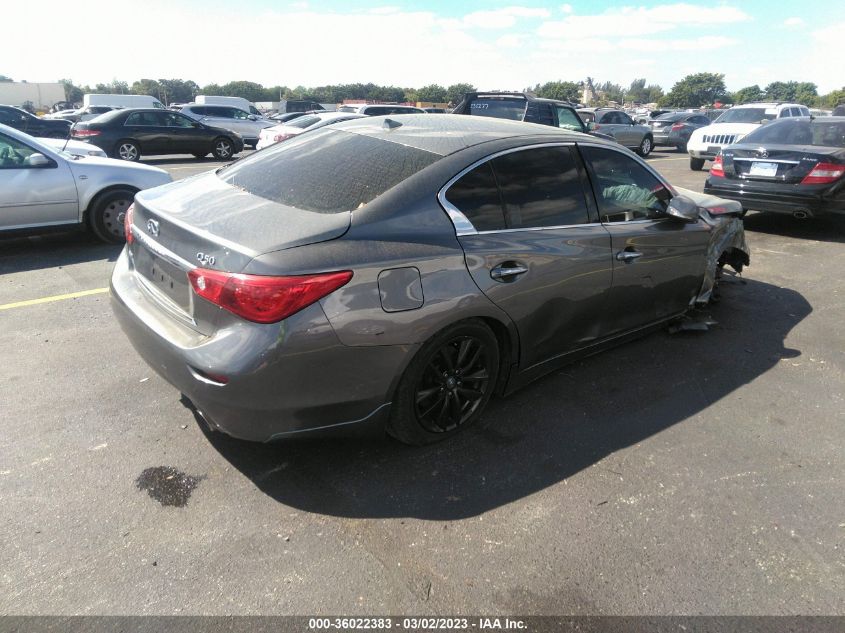2015 INFINITI Q50 PREMIUM - JN1BV7AR6FM411021