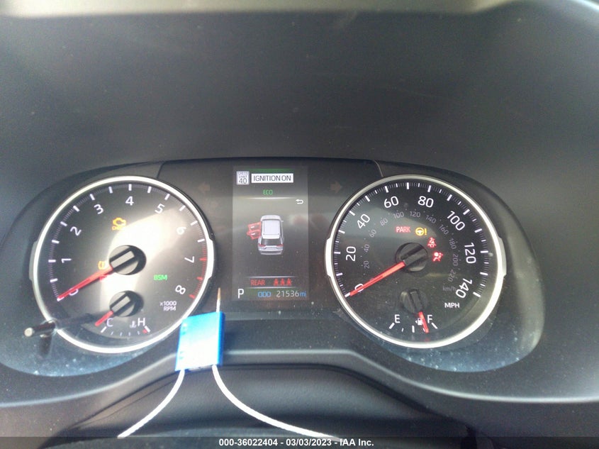 VIN 2T3W1RFV2MC123722 2021 TOYOTA RAV4 XLE