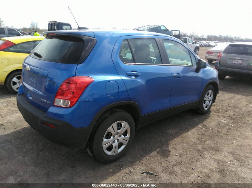2015 CHEVROLET TRAX LS - KL7CJKSB2FB111566