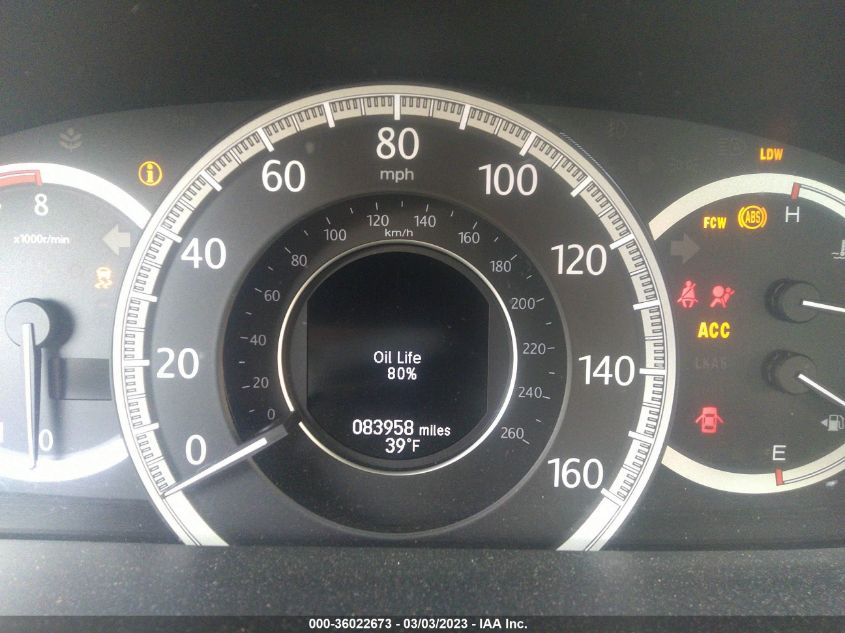 2014 HONDA ACCORD SEDAN TOURING - 1HGCR3F92EA033059
