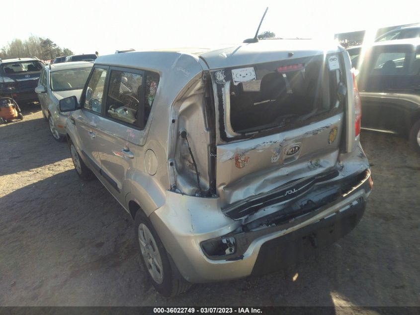 2013 KIA SOUL BASE - KNDJT2A50D7570577