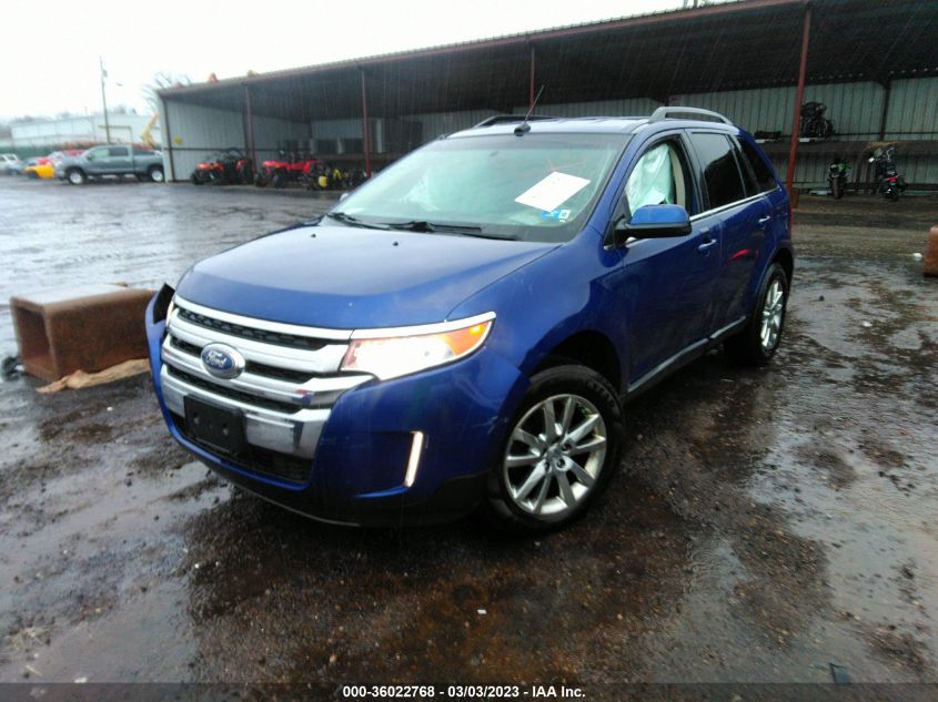 2013 FORD EDGE LIMITED - 2FMDK4KC0DBA51671