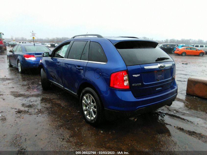 2013 FORD EDGE LIMITED - 2FMDK4KC0DBA51671