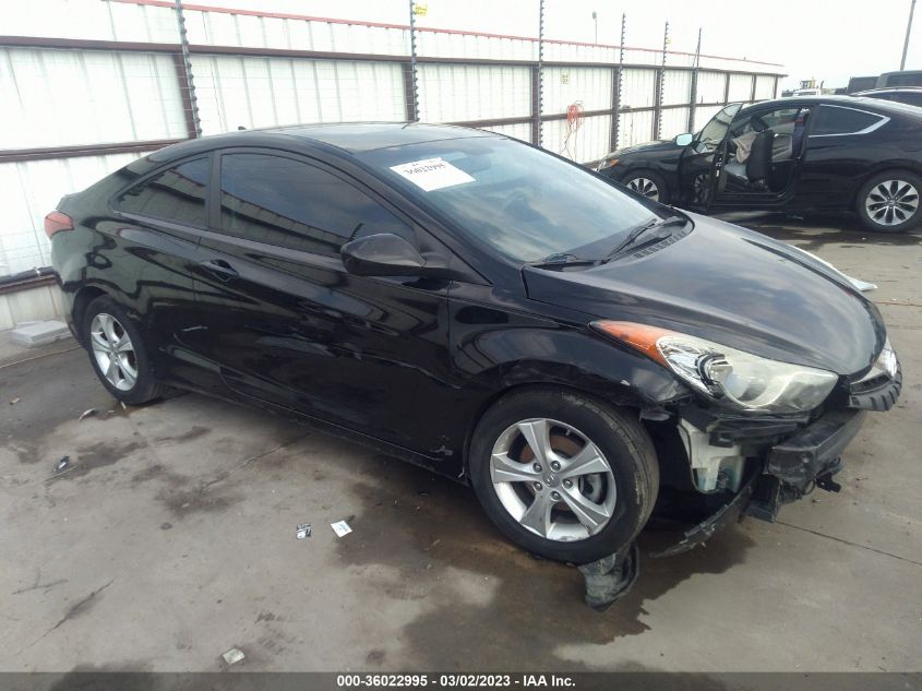 2013 HYUNDAI ELANTRA COUPE GS - KMHDH6AE8DU017095