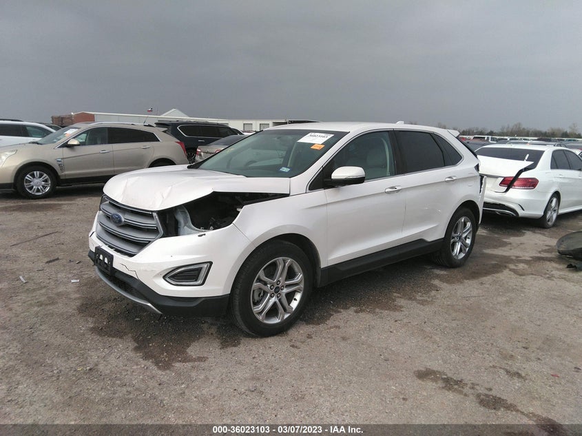 VIN 2FMPK3K86JBC37133 2018 FORD EDGE TITANIUM