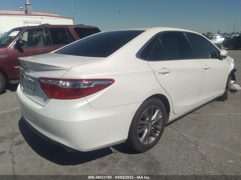 2016 TOYOTA CAMRY XLE/SE/LE/XSE - 4T1BF1FK9GU258327