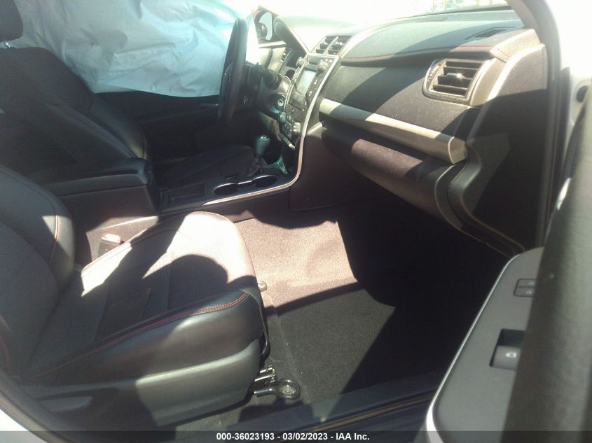 2016 TOYOTA CAMRY XLE/SE/LE/XSE - 4T1BF1FK9GU258327