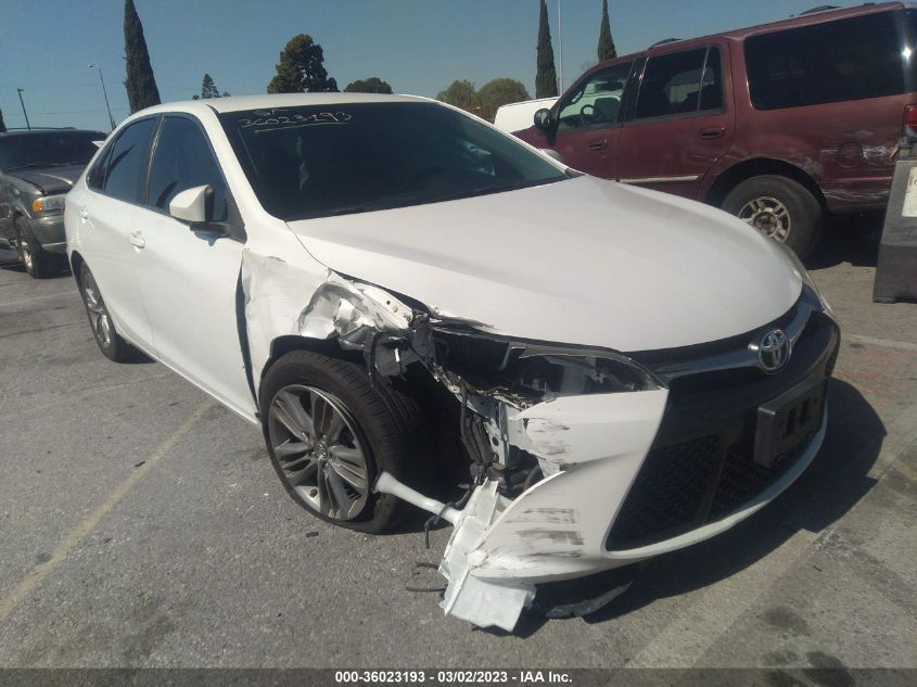 2016 TOYOTA CAMRY XLE/SE/LE/XSE - 4T1BF1FK9GU258327