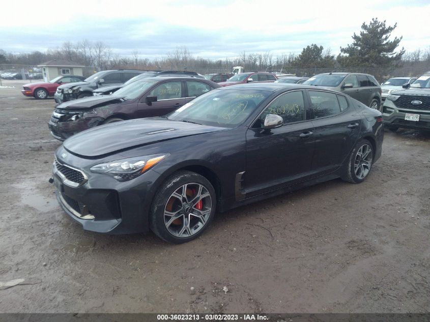 2019 KIA STINGER GT KNAE35LC7K6053680